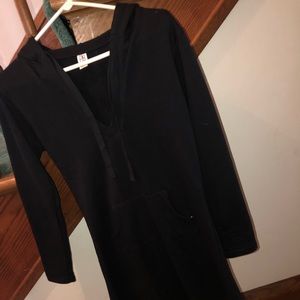 Long Sweatshirt with hoodie